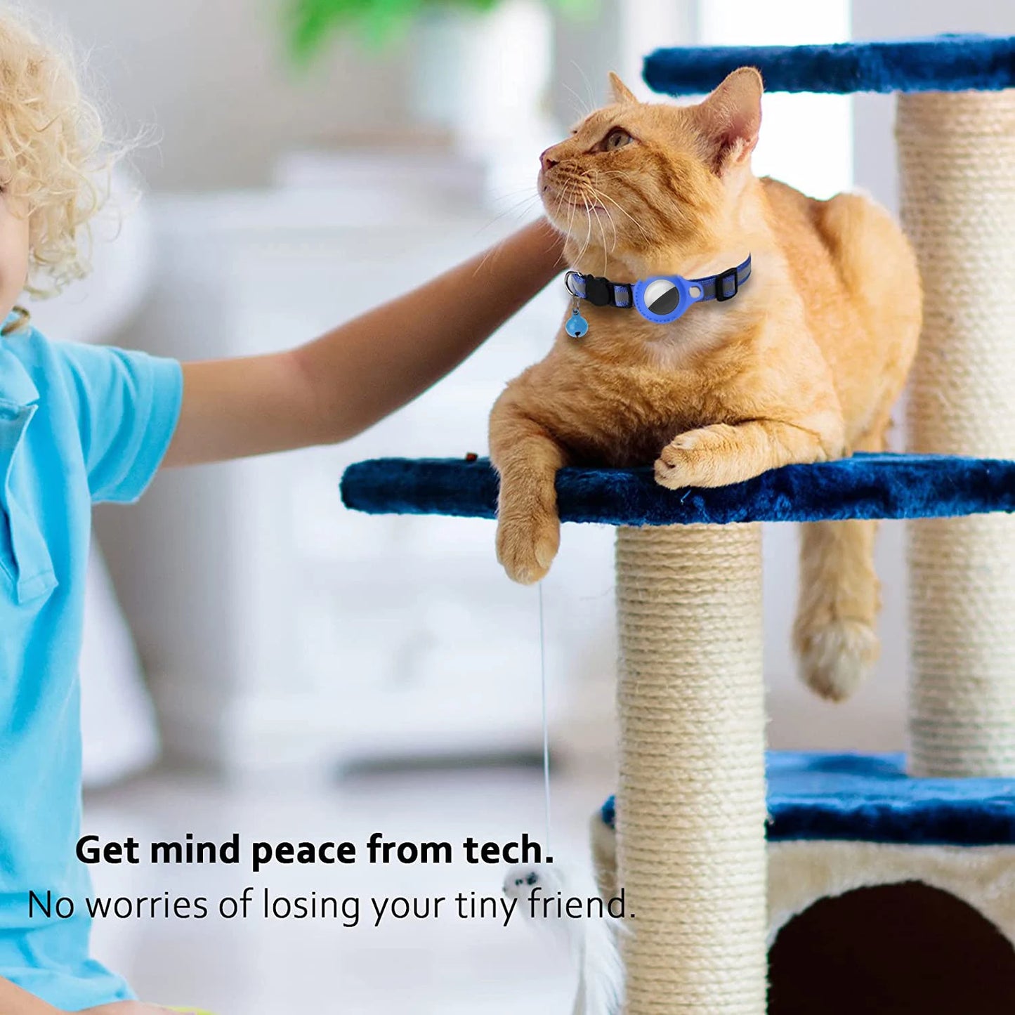 Smart GPS Cat Tracker Collar