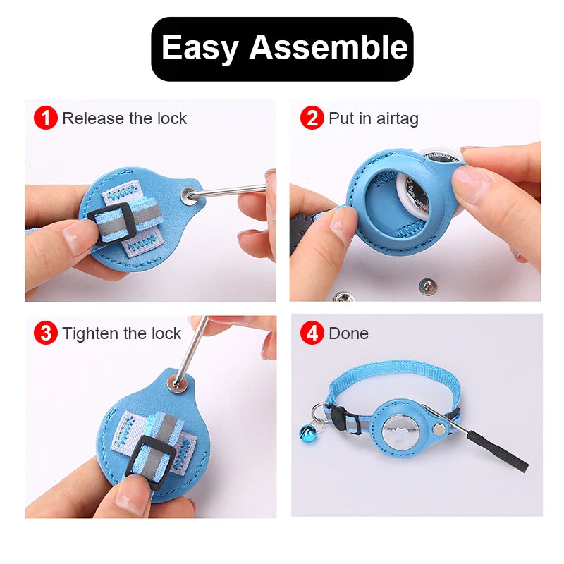 Smart GPS Cat Tracker Collar