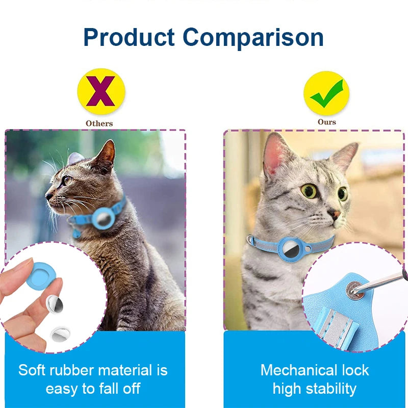 Smart GPS Cat Tracker Collar