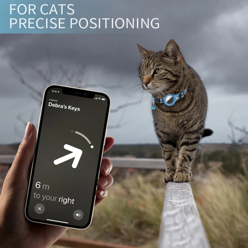Smart GPS Cat Tracker Collar