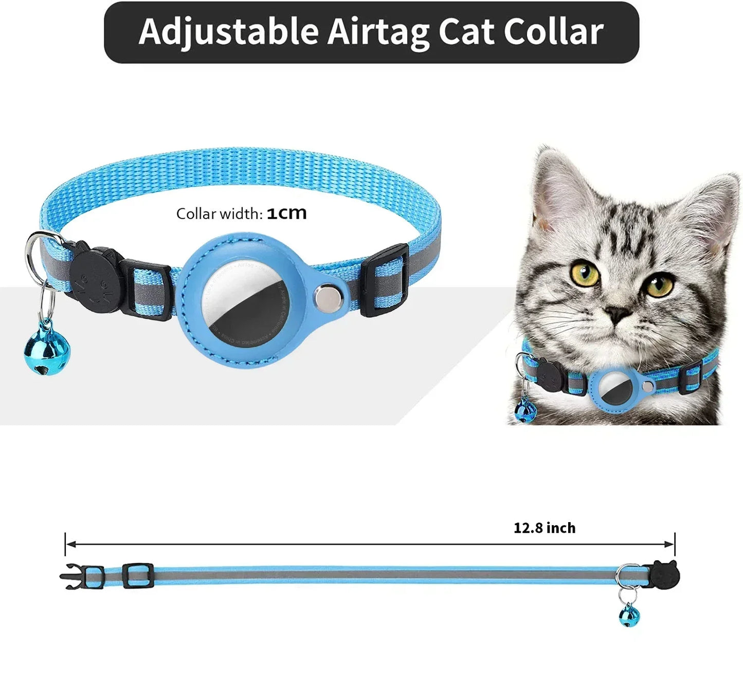 Smart GPS Cat Tracker Collar